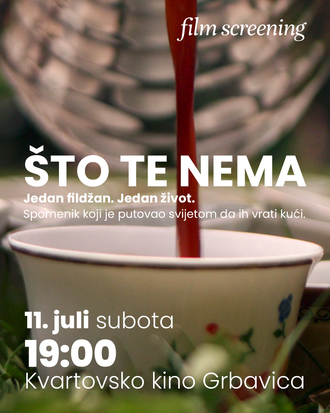 Posebna projekcija nagrađivanog filma „Što te nema”